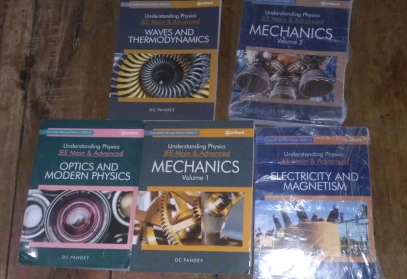 dc pandey physics for jee and neet set of 5 books