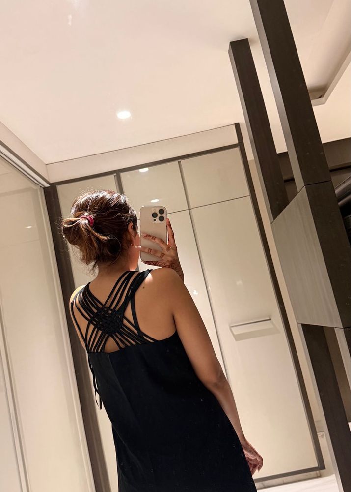 Chic Black Mini Dress