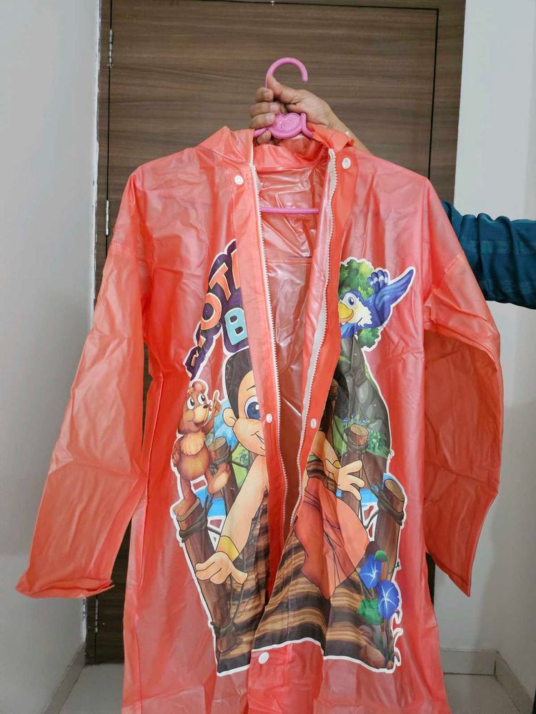 Kids Cartoon Raincoat 🧥🌂