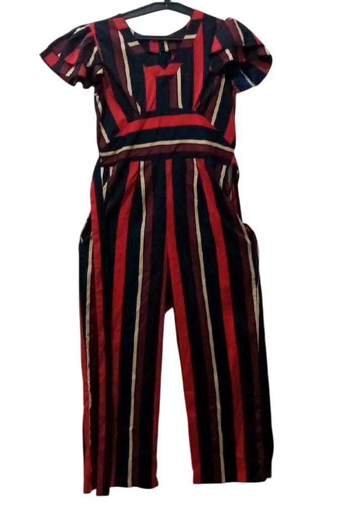 Striped Jumpsuit