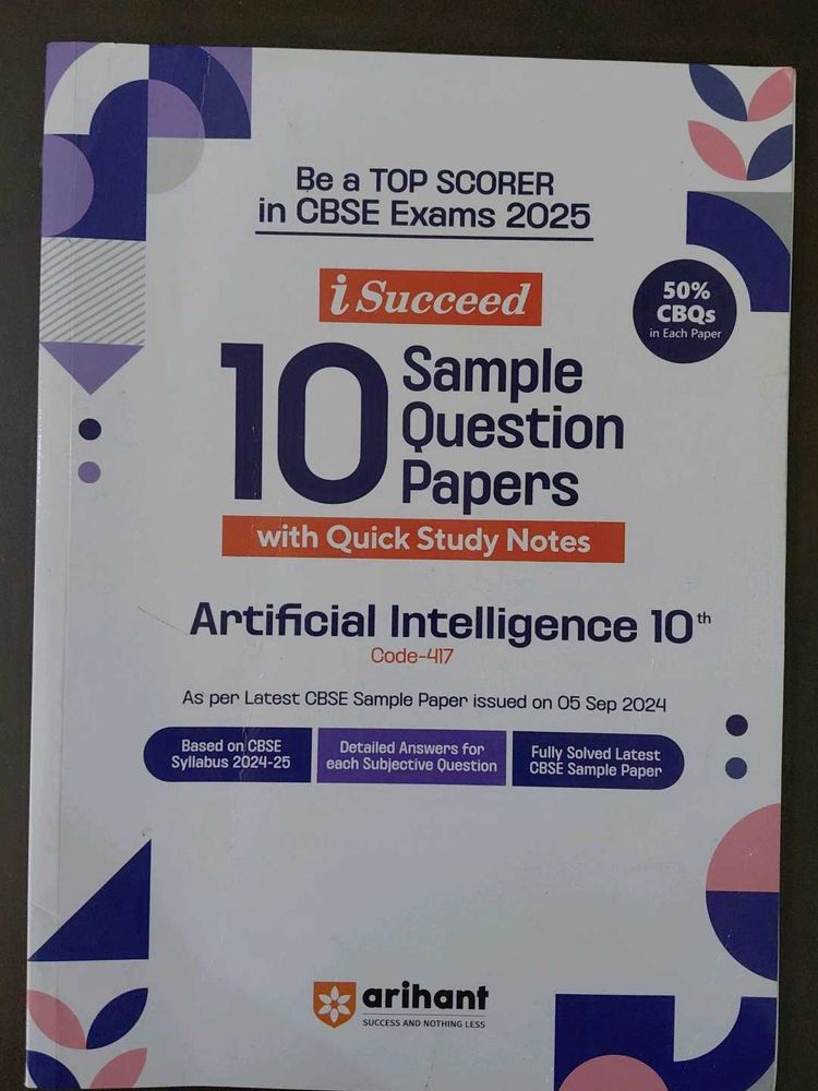 AI Sample Question Papers class 10
