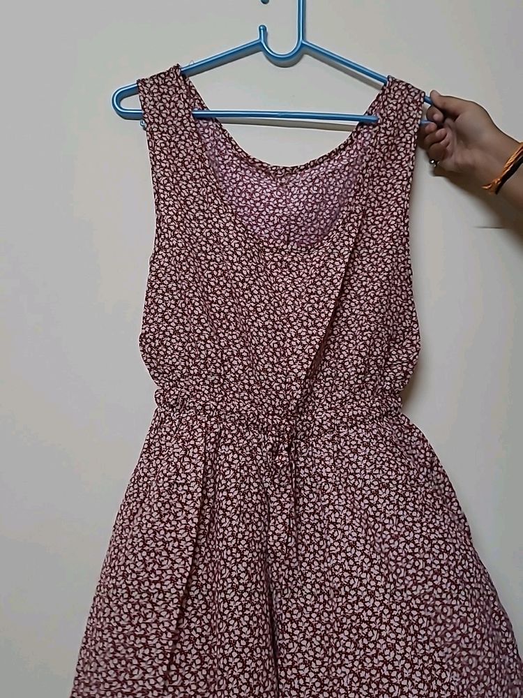 Floral Dress New Without Tag