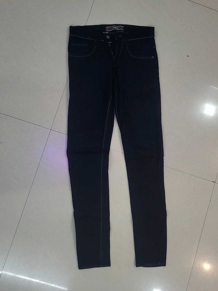 Slim Fit Dark Wash Jeans 3