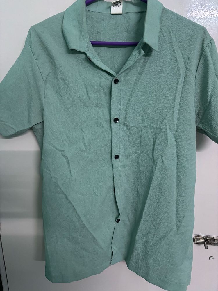 Casual Green Shirt