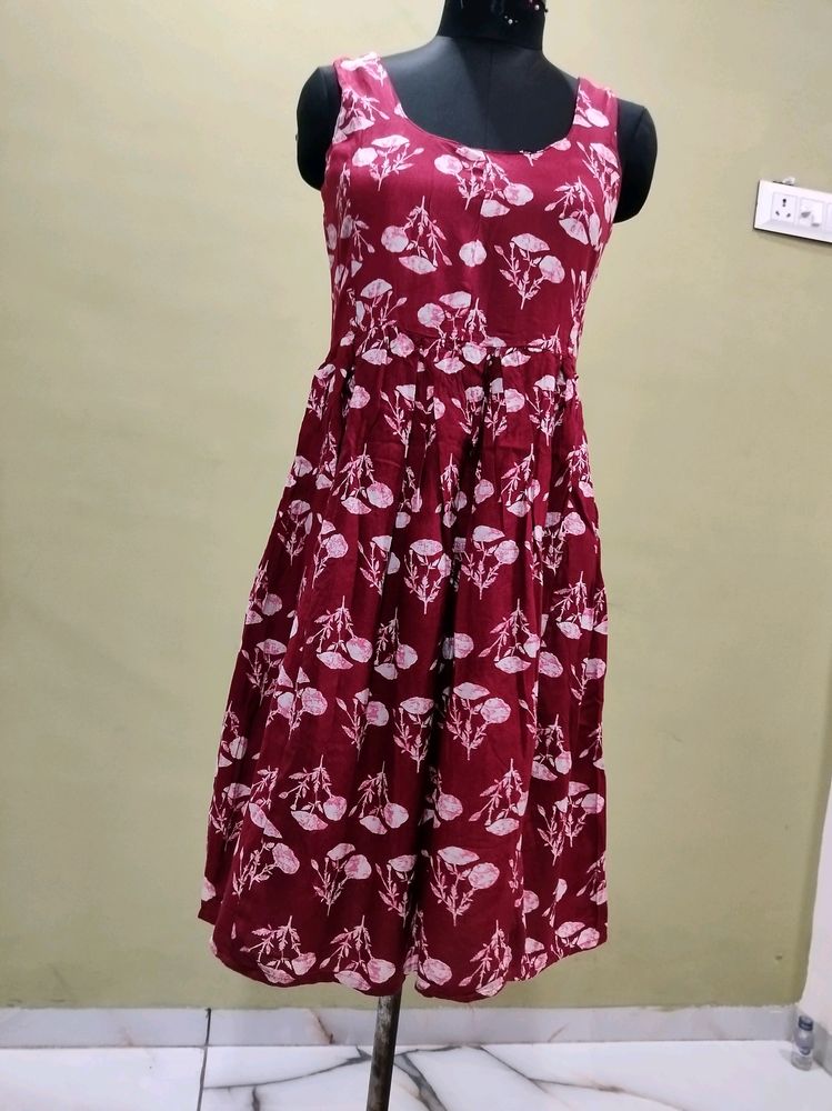 For Summer Beautiful Frock One Piece 32_34 Size
