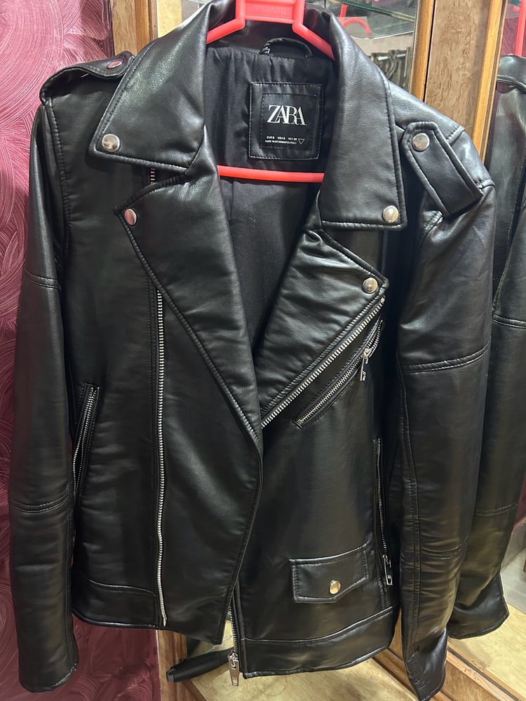 Faux Leather Jacket