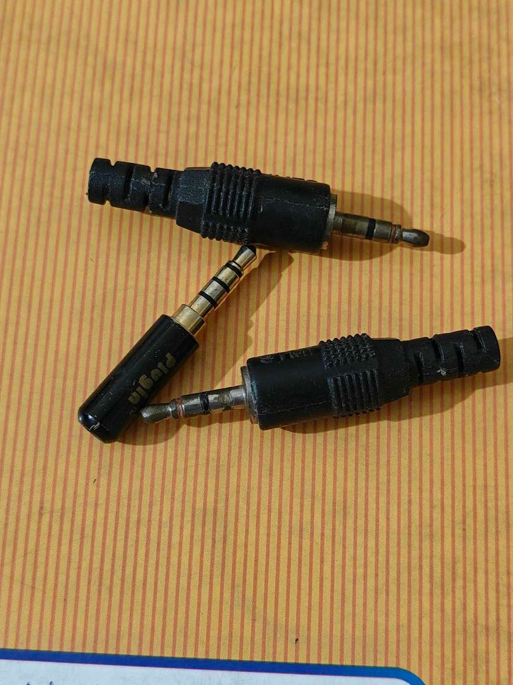 3.5mm Jack Three Piece For Earphones