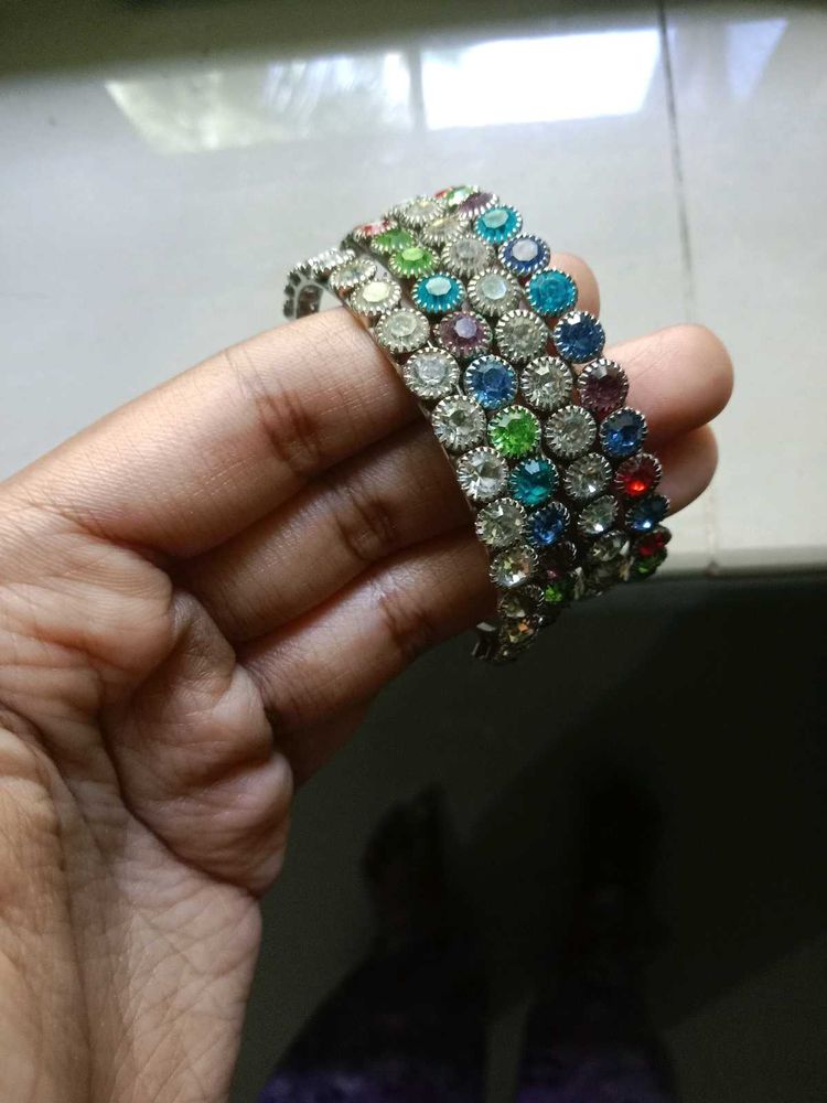 Colorful Rhinestone Bracelet