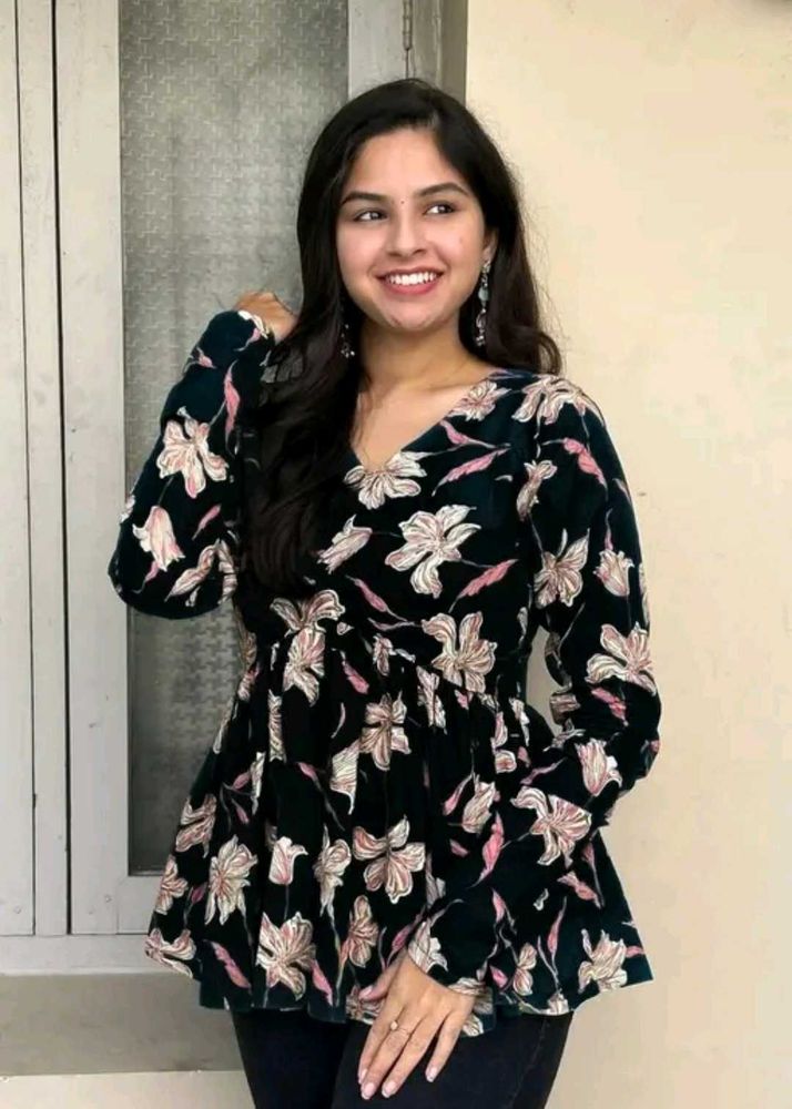 Floral Print Top