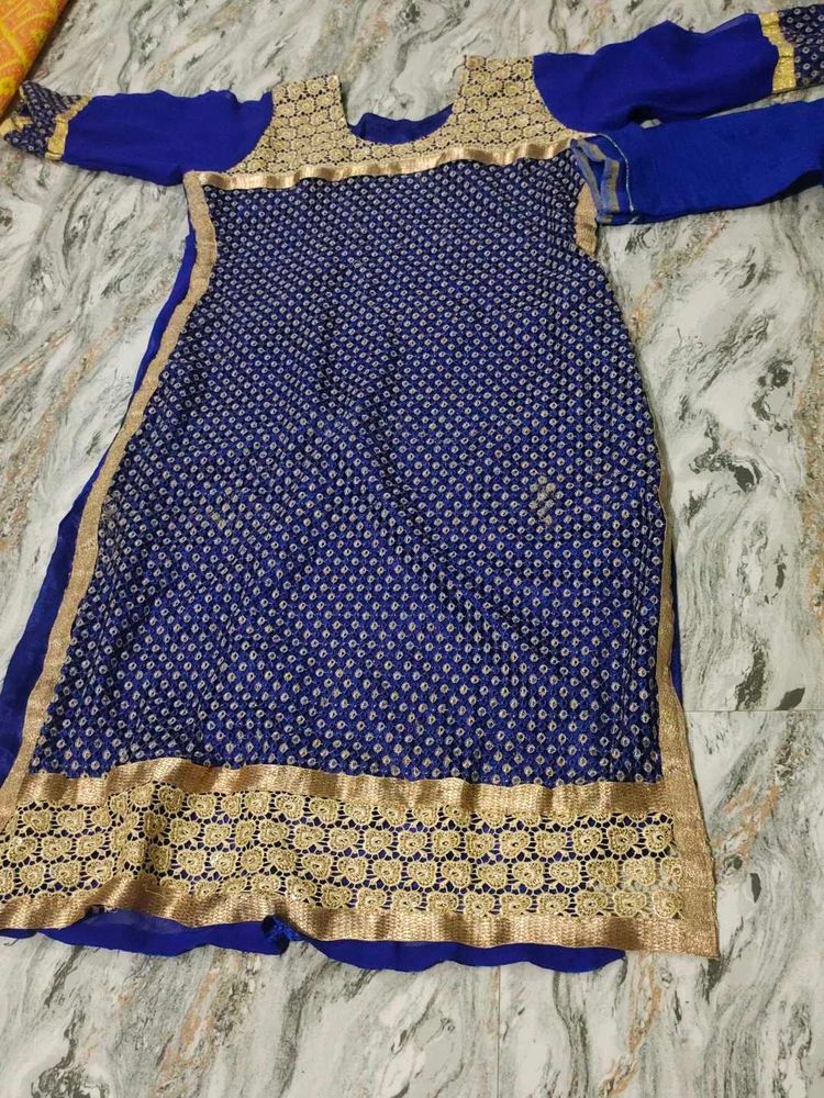 Elegant Blue Kurta
