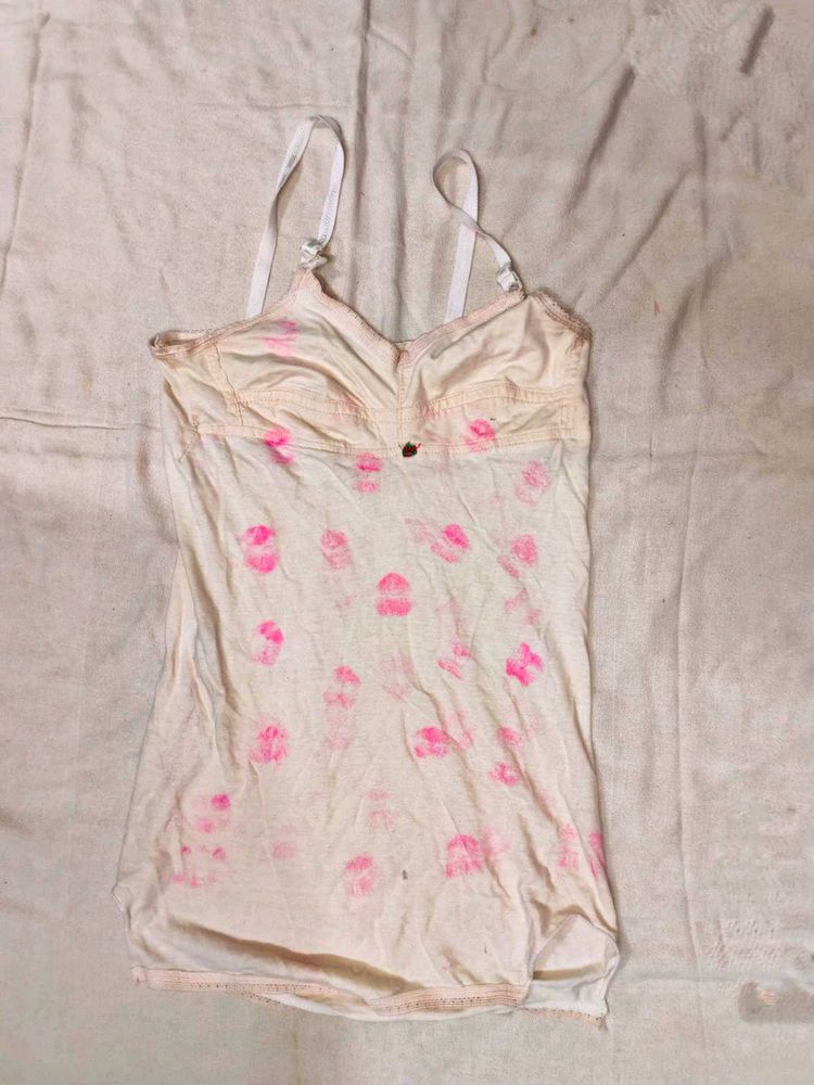 my lips Kiss Print camisole 🩷🩷😌🤫