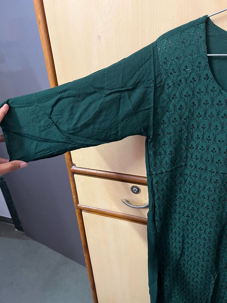 Casual Green Kurti