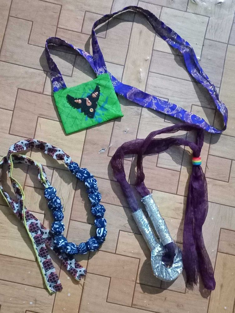 Handmade Sling Bags (Set of 3)