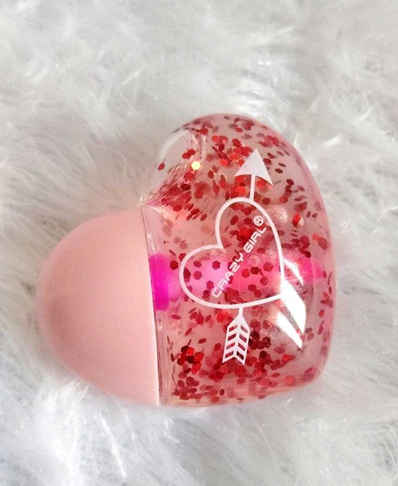 🎀 Heart Crazy Girl Lip Gloss ❤️
