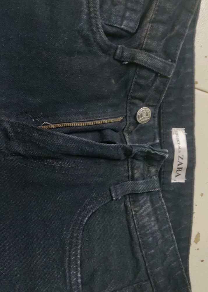 Zara Essential Black Jeans