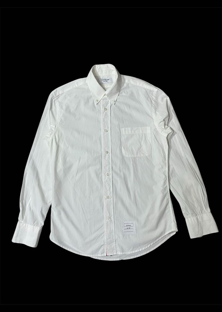White Button-Down Shirt