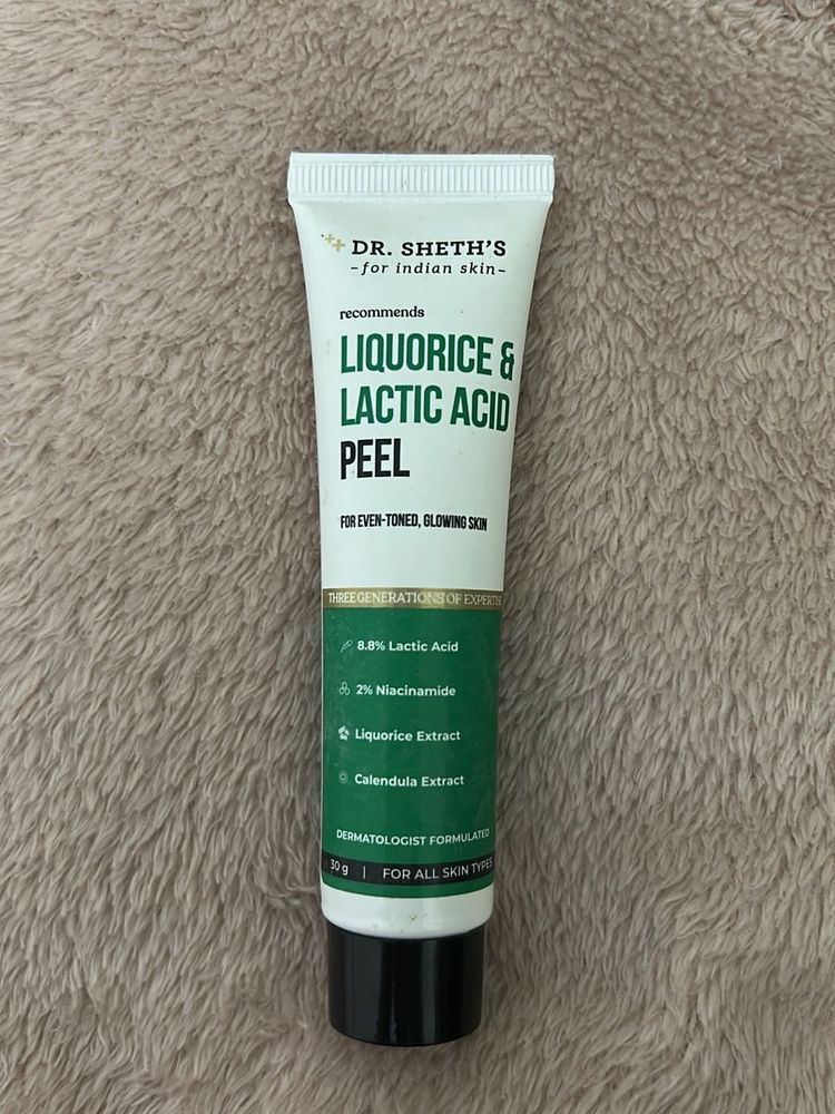 Dr.sheths Liquorice &amp;Lactic Acid Peel