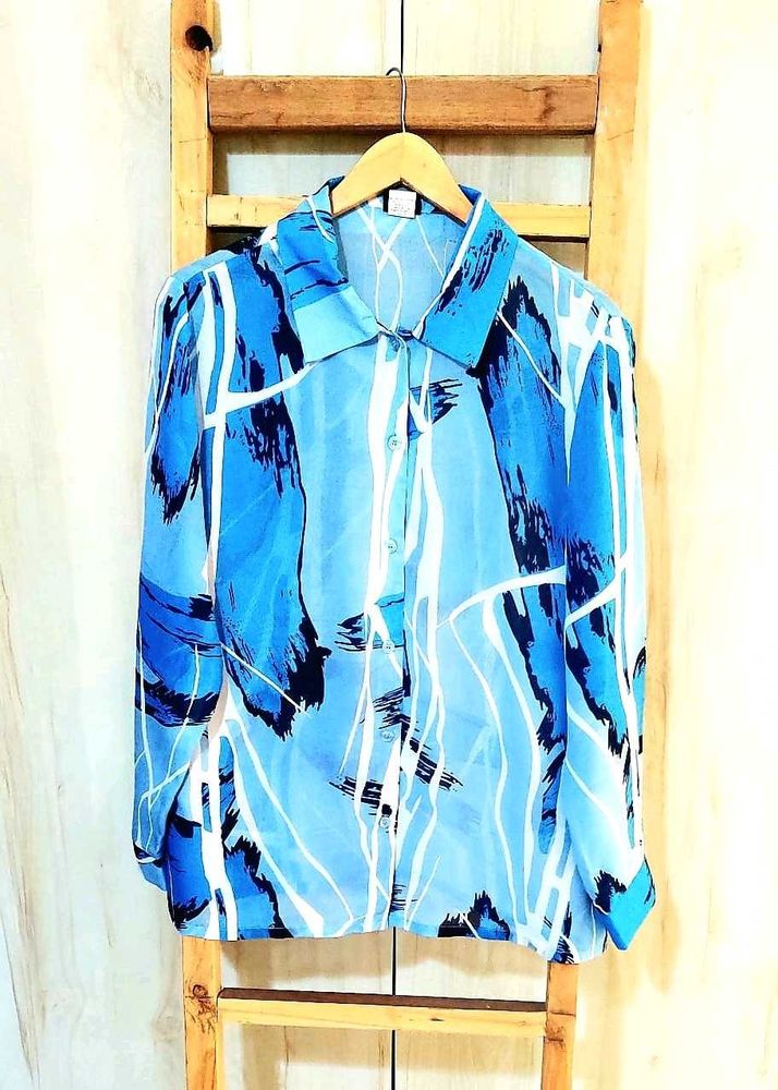 Blue Shirt Size-42-44