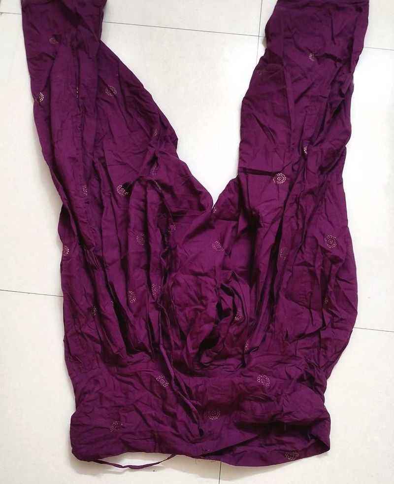 Patiala+ Dupatta Set Cotton