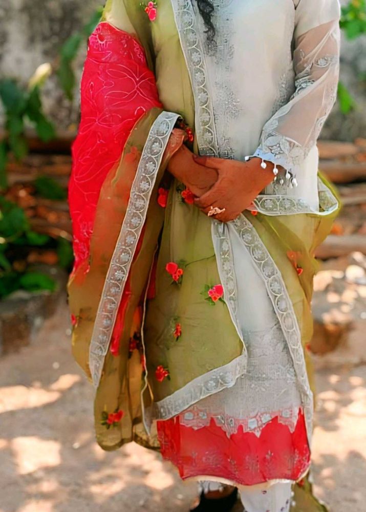 Elegant Embroidered Salwar Kameez