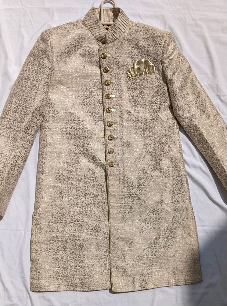 Cream Colour Sherwani (Men)