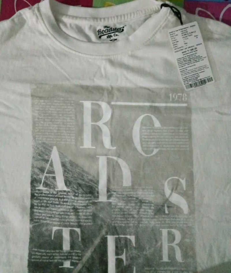 Roadster Graphic Print Tee