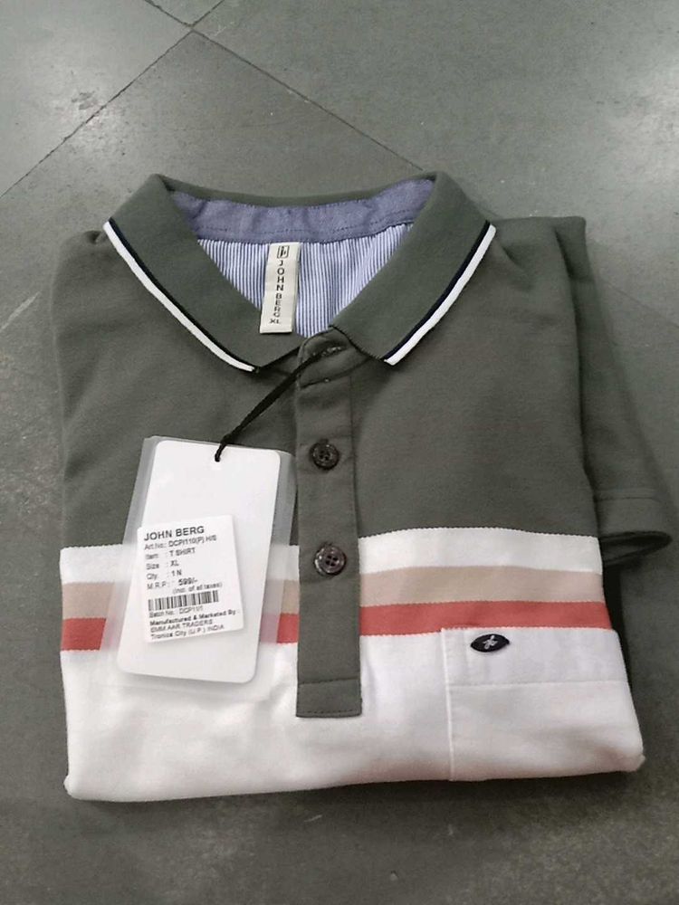 Stylish Olive Polo Shirt