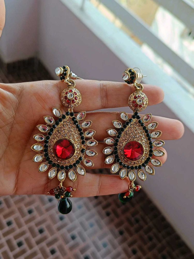 Gorgeous Gemstone Drop Earrings