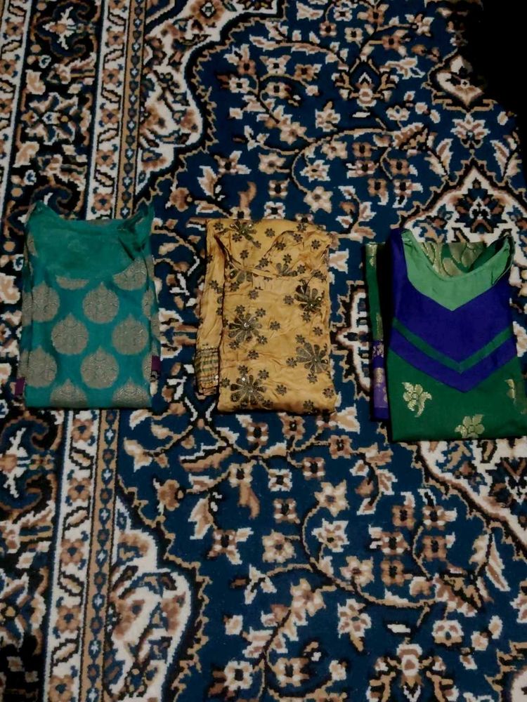 girls High quality silk kurtis.