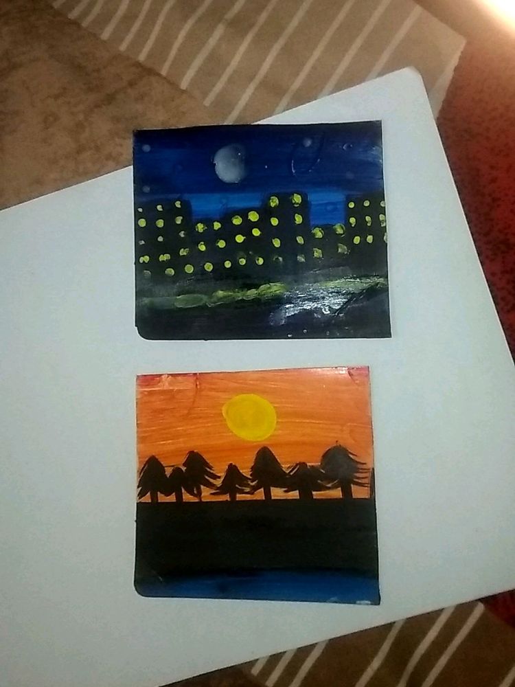 Day And Night Art Work