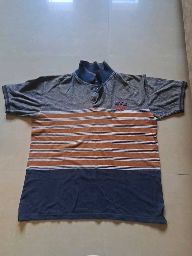 Striped Polo Shirt