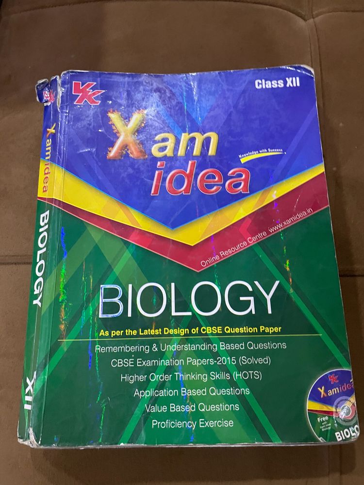 12th class biology exam idea