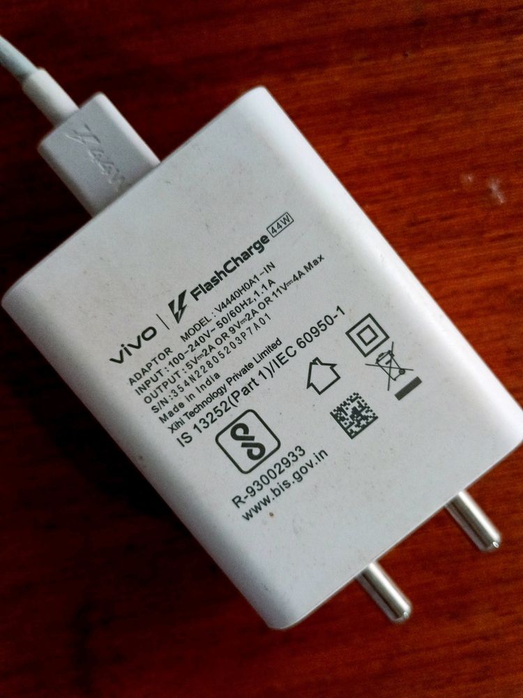 Vivo 44w Original Fast Charger