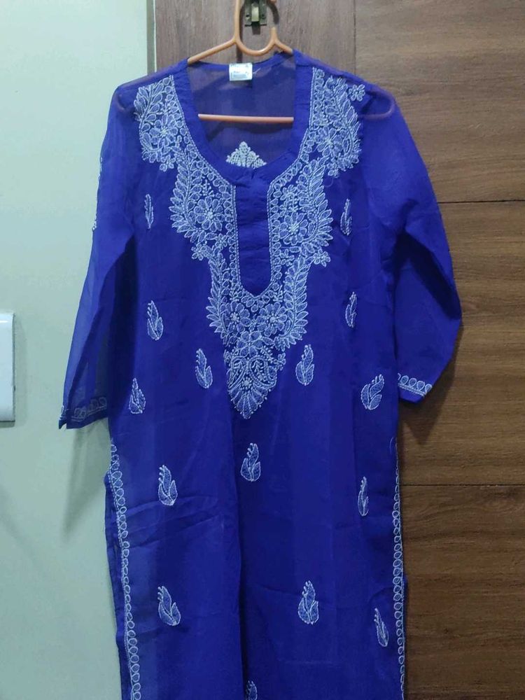 Net Kurta With Inner