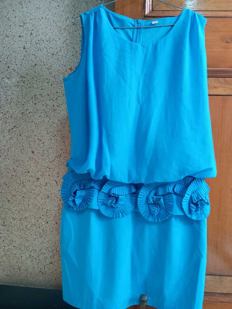 Blue Flower Dress