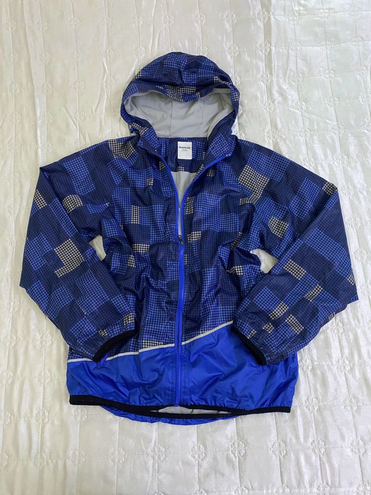 unisex  Blue Patterned Jacket size M