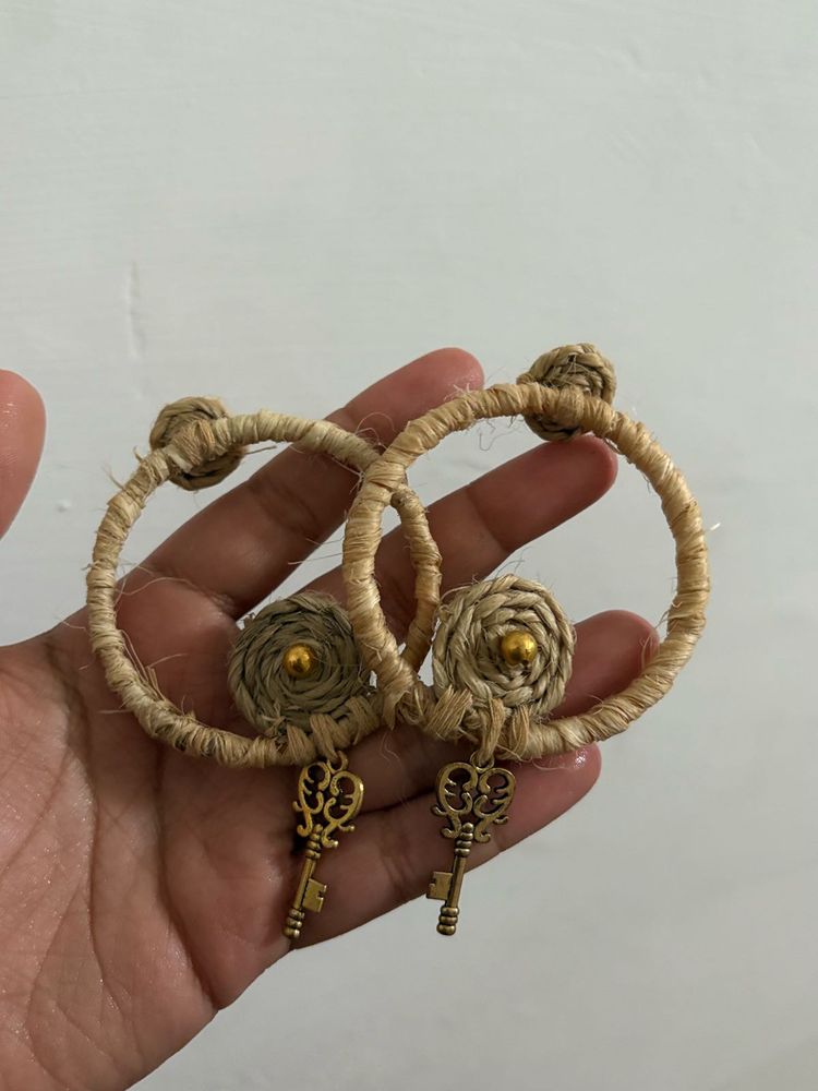 Jute Earrings