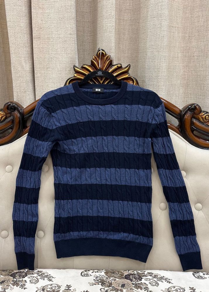 Striped Blue Sweater