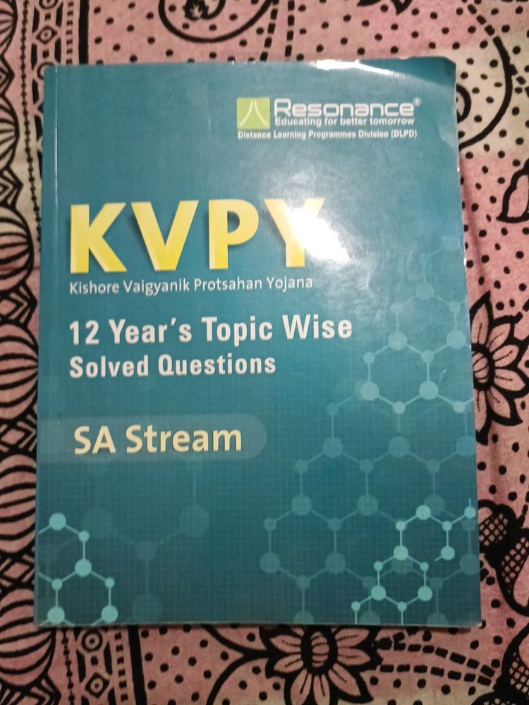Resonance KVPY Book