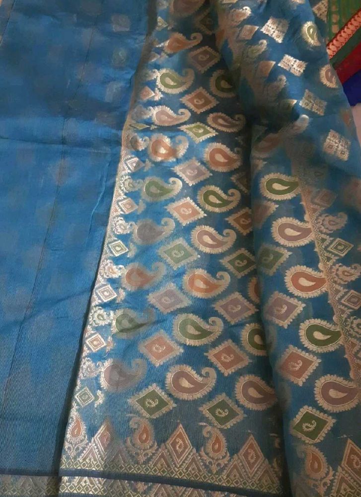 Combo Of 2 Beautiful Brocade Benarasi Sarees