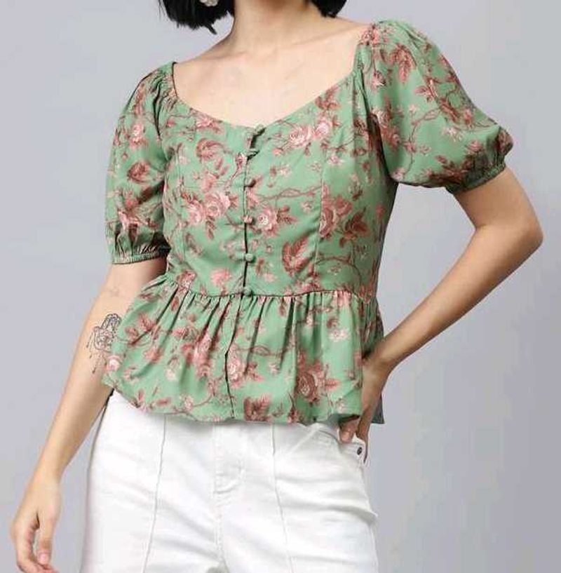 Peplum Top
