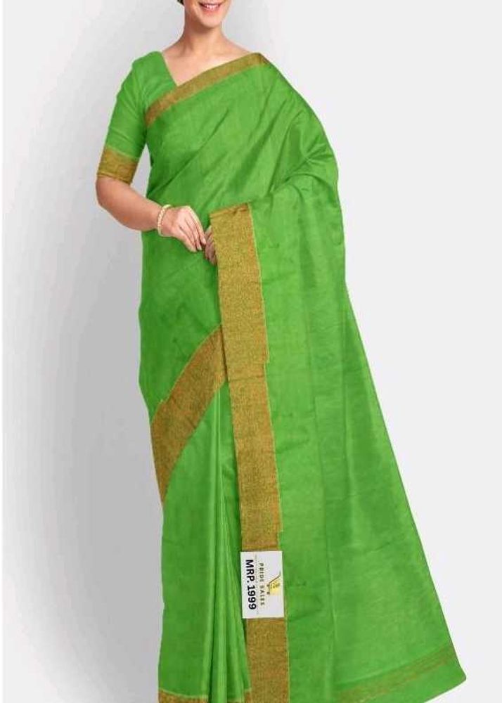 Elegant Green Saree