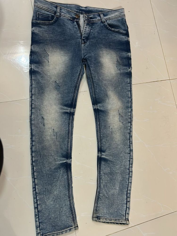 Stylish Blue Denim Jeans