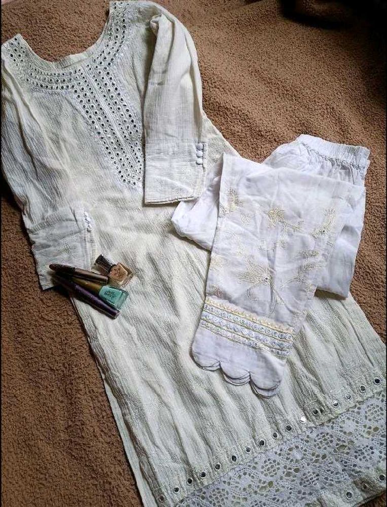 Mirror Work Trendy Kurta Set 🤩🤩