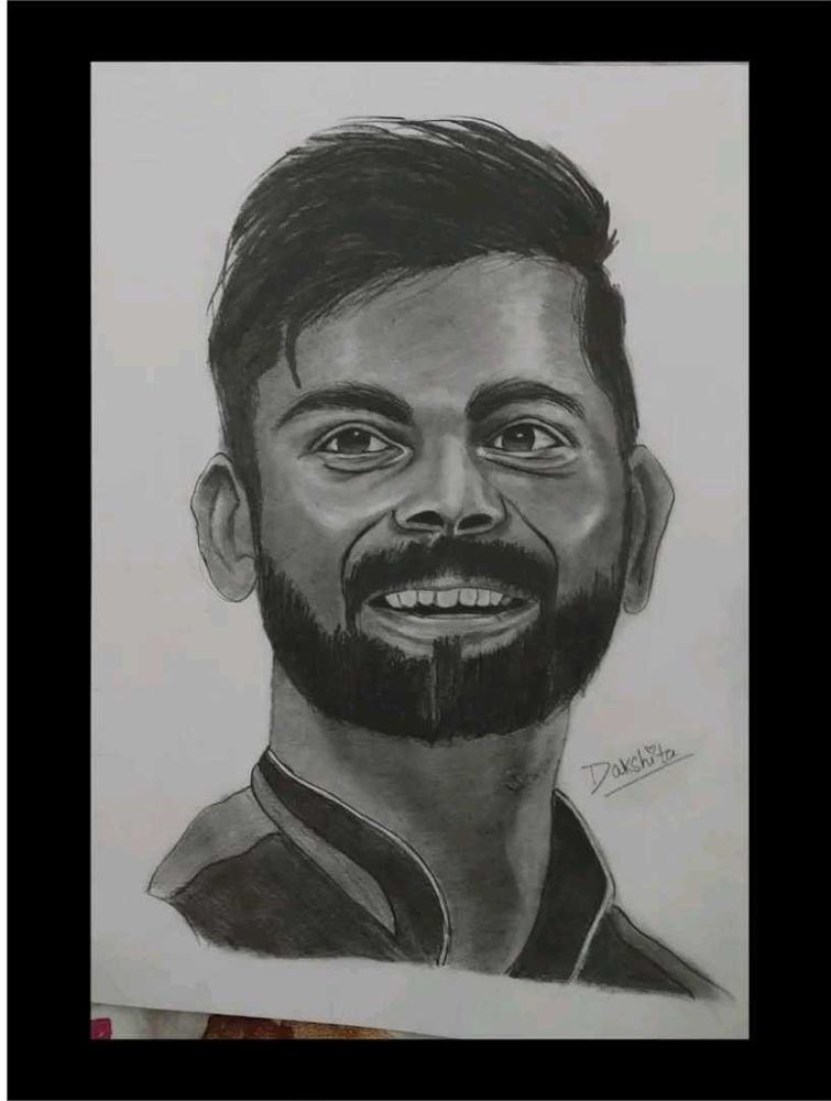 Virat Kohli Portrait