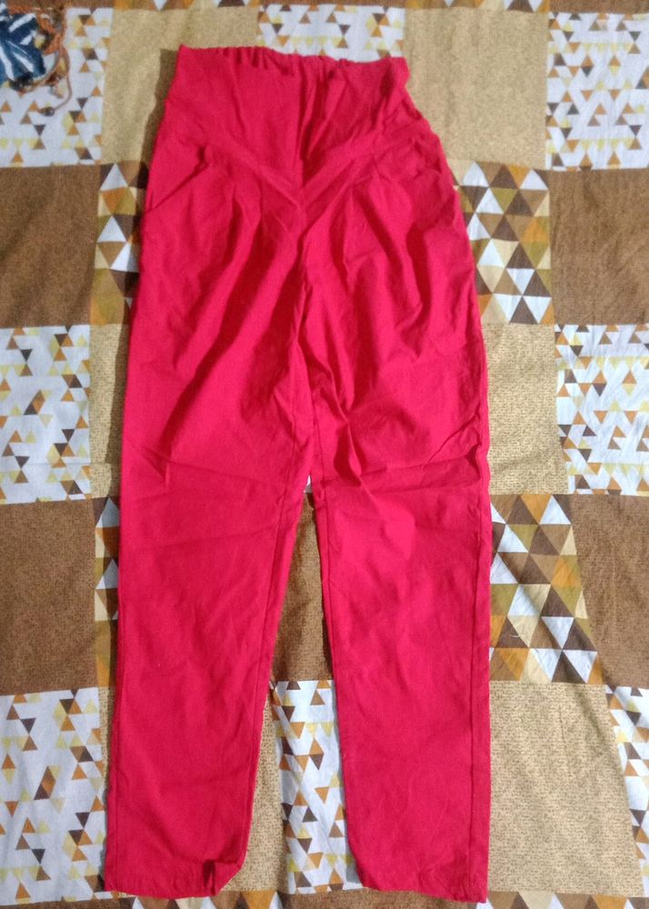 Red Pants With Pockets
