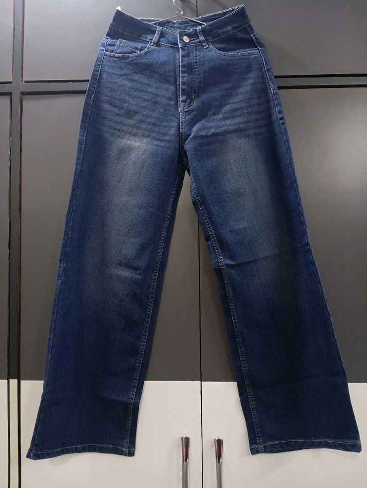 325. Wide Leg Denim Jeans for Wonen