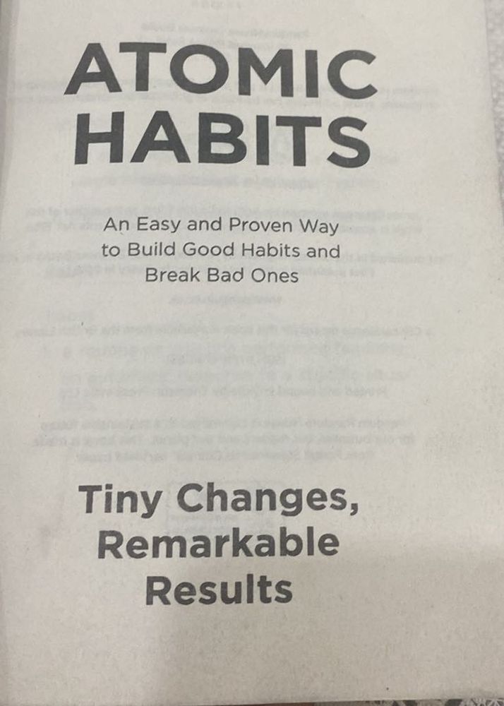 Atomic Habits