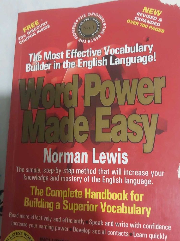 A vocabulary building book