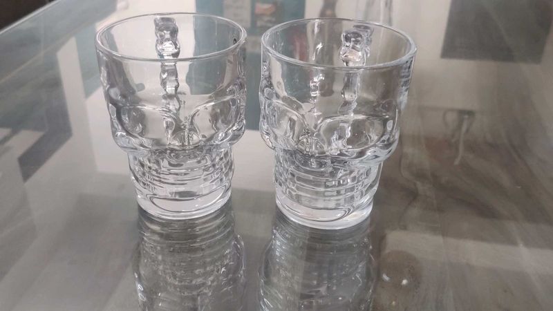 Skull Shot Glasses (Set of 2)